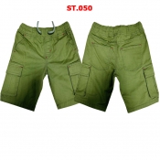 Boys Twill Cargo Shorts Pant